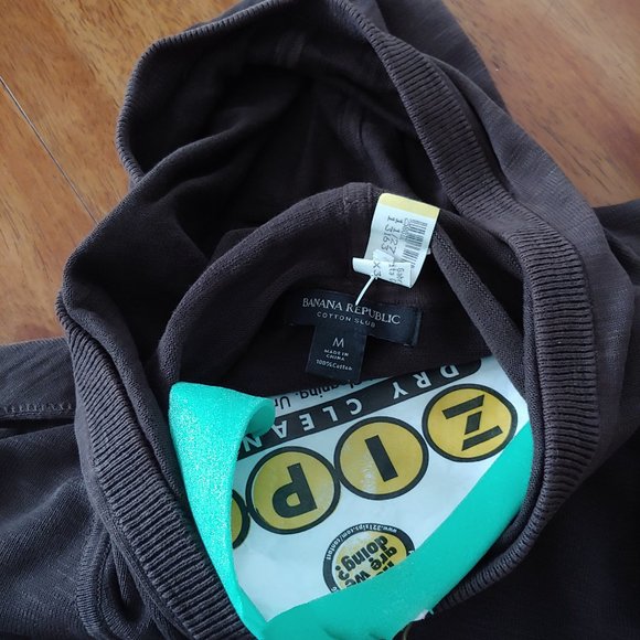 Banana Republic Hoodie Brown Sweater - Size Medium - Picture 8 of 9